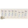 Image 1 : BAG OF 8 MINI DOVE SHAMPOO & CONDITIONER, 50 ML