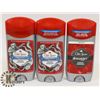 Image 1 : BAG OF 3 ASSORTED OLD SPICE DEODORANT