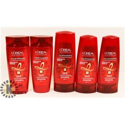 LOT OF ASSORTED LOREAL SHAMPOO AND CONDITIONER