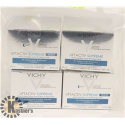 21) LOT OF 4 VICHY CREAMS