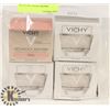 Image 1 : 18) LOT OF 4 VICHY CREAMS