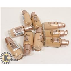 23) LOT OF 9 ASSORTED FOUNDATIONS