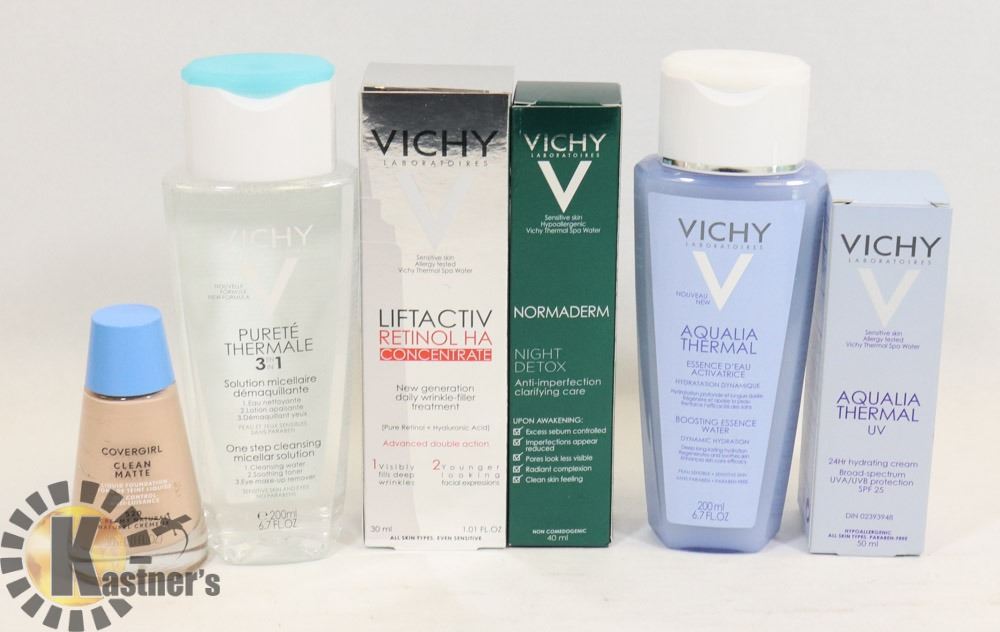 10) LOT OF ASSORTED VICHY SKIN CARE PRODUCTS