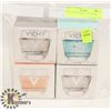Image 1 : 35) LOT OF 4 VICHY FACE MASKS