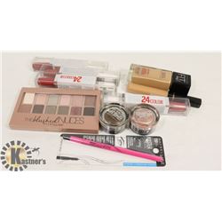 43) LOT OF ASSORTED MAKE UP