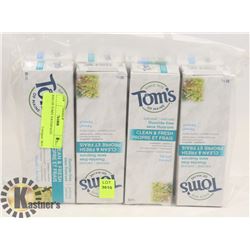 BAG OF TOM'S TOOTHPASTE