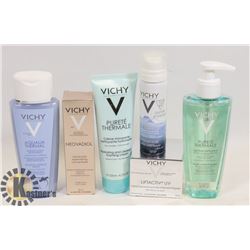 5) LOT OF VICHY CREAMS & SERUMS