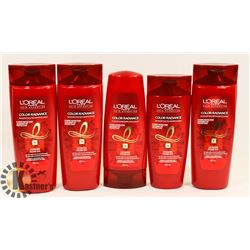 LOT OF LOREAL SHAMPOO AND CONDITIONER