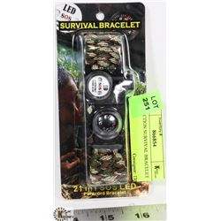 21 FUNCTION SURVIVAL BRACELET