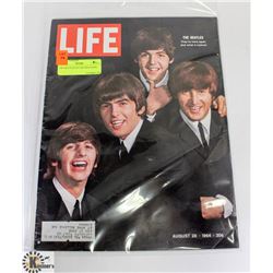 1964 BEATLES ON LIFE MAGAZINE.