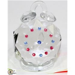 CRYSTAL ALARM CLOCK FIGURE