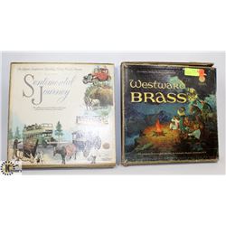 TWO VINTAGE ALBUM SETS