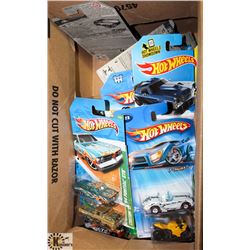 BOX OF 20 HOTWHEELS COLLECTOR CARS