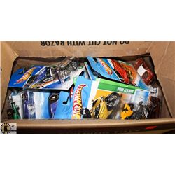BOX OF 20 HOTWHEELS COLLECTOR CARS