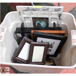 BOX OF ASSORTED PICTURES