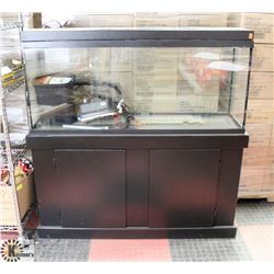 AQUARIUM WITH STAND AND FILTER
