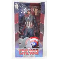 CAPTAIN AMERICA CIVIL WAR 1:4 SCALE ACTION FIGURE.