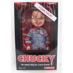 TALKING CHUCKY ACTION FIGURE.