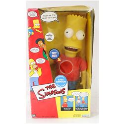 SIMPSONS INTERACTIVE ACTION FIGURE BART SIMPSON.