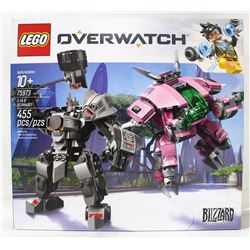 LEGO OVERWATCH D.VA & REINHARDT 455PC 75973.