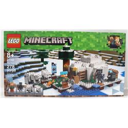 LEGO MINECRAFT POLAR IGLOO 278PC 21142.