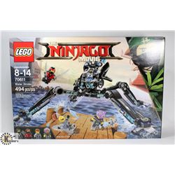 LEGO NINJAGO MOVIE WATER STRIDER 494PC 70611.