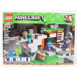 LEGO MINECRAFT THE ZOMBIE CAVE 241PC 21141.