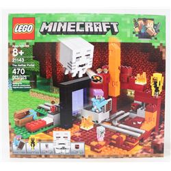 LEGO MINECRAFT THE NETHER PORTAL 470PC 21143.