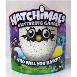 HATCHIMALS GLITTERING GARDEN HATCHING EGG.