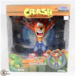 CRASH BANDICOOT 9" PAINTED STATUE
