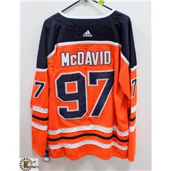 NEW XL OILERS HOME JERSEY ORANGE #97 MCDAVID