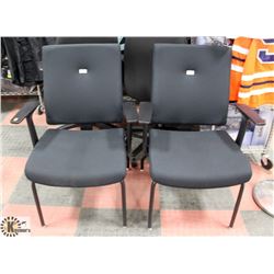 LOT OF 2 NEW WAITING ROOM CHAIRS