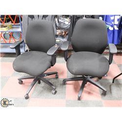 LOT OF 2 NEW HYDRAULIC LIFT OFFICE CHAIRS