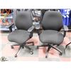 Image 1 : LOT OF 2 NEW HYDRAULIC LIFT OFFICE CHAIRS