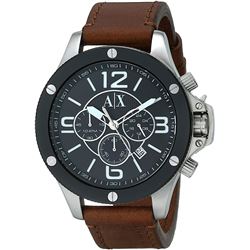 NEW ARMANI EXCHANGE TRIPLE CHRONO WATCH MSRP $229