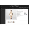 Image 1 : NEW EMPORIO ARMANI ROSE GOLD WATCH MSRP $383
