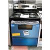 Image 1 : GE FREE STANDING ELECTRIC STANDARD CLEAN RANGE,