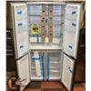 Image 2 : HAIER 4 DOOR STAINLESS STEEL FRIDGE,