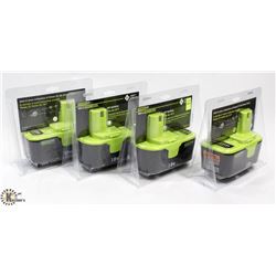 CASE OF 4 NEW POWER IT 18 VOLT CORDLESS TOOL