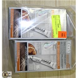 LOT OF 4 ASSORTED FERIA HAIR DYE