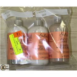LOT OF 3 COCONUT OIL SHAMPOO