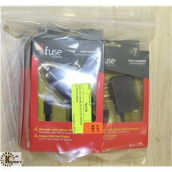 BAG OF ASSORTED ELECTRONIC ACCESSORIES.