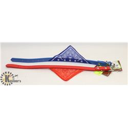 2 NEW SMALL BANDANA PET COLLARS