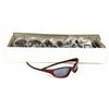 Image 1 : LOT OF BLUE, BLACK, RED & SILVER SPORTS GLASSES.