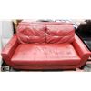 Image 1 : RED COLORED LOVE SEAT 36"X66".