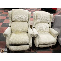 2  RECLINER CHAIRS