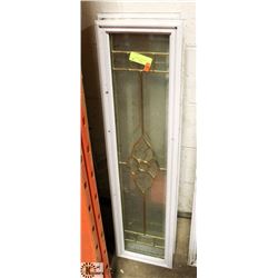 LOT OF 2 SIDE DOOR PANEL INSERTS, 10"X38".