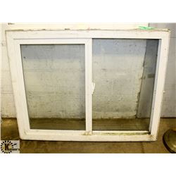 PVC SLIDER WINDOW 37"X29".
