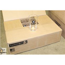 CASE OF 24 BIG ROCK BEER GLASSES