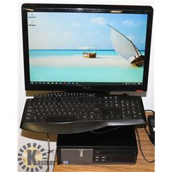 DELL OPTIPLEX DESKTOP W/ LCD ASUS LCD MONITOR
